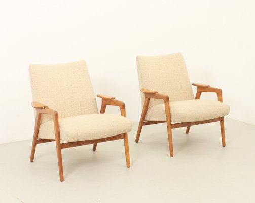 Ruster Armchairs by Yngve Ekström for Pastoe, 1960s, Set of 2-UB-1806132