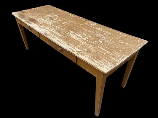 Rustic 2-Drawer Table in Poplar-SDV-1261410