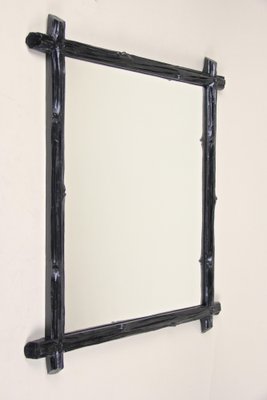 Rustic Austrian Black Forest Wall Mirror, 1880s-TQA-1322109