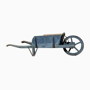 Rustic Blue Wheelbarrow-SDV-898086