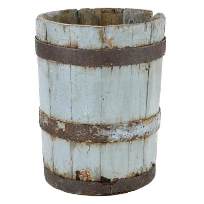 Rustic Solid Wood Barrel-NQ-1798451