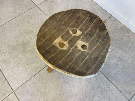 Rustic Spruce Wood Stool-PXE-2023338