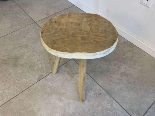 Rustic Spruce Wood Stool-PXE-2023337