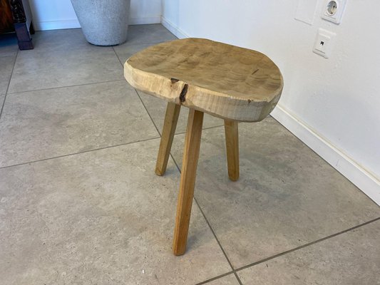 Rustic Spruce Wood Stool-PXE-2023329