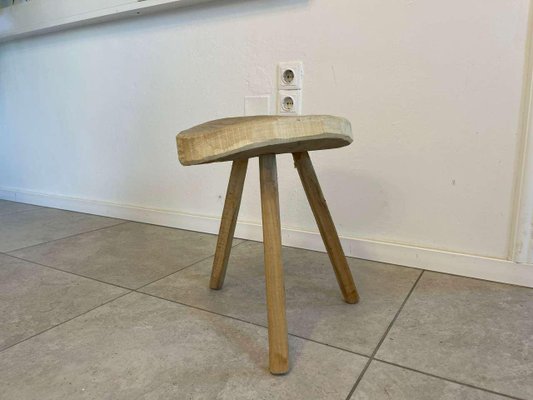 Rustic Spruce Wood Stool-PXE-2023332