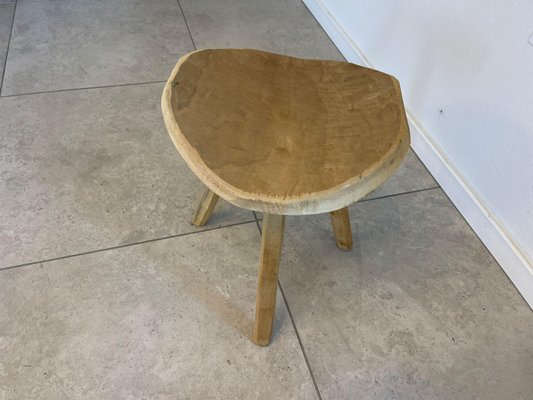 Rustic Spruce Wood Stool-PXE-2023337