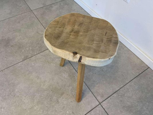 Rustic Spruce Wood Stool-PXE-2023332