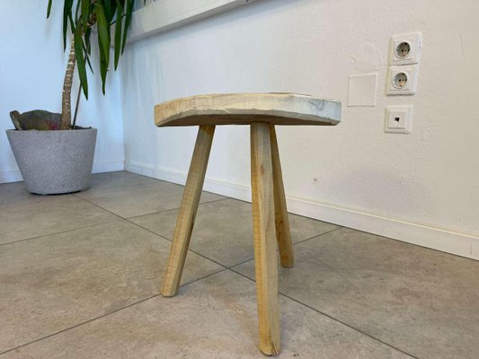 Rustic Spruce Wood Stool-PXE-2023337