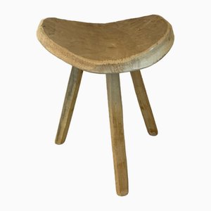 Rustic Spruce Wood Stool-PXE-2023336