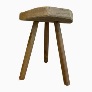 Rustic Spruce Wood Stool-PXE-2023333