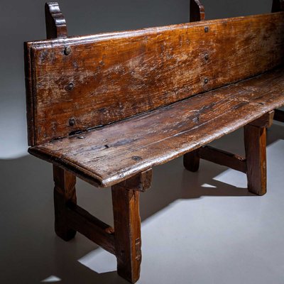 Rustic Wooden Bench, Alpines, 18th / 19th Century-VEI-2021319