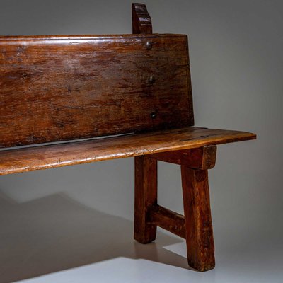 Rustic Wooden Bench, Alpines, 18th / 19th Century-VEI-2021319