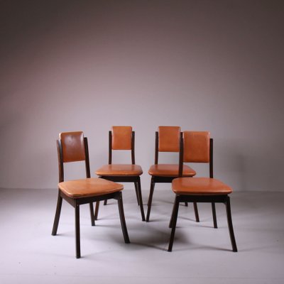 S-11 Chairs by Angelo Mangiarotti for Sorgente Del Mobile, 1960, Set of 4-VJY-2034749