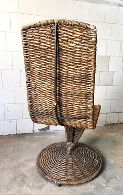 S Chair in Braided Rope by Marzio Cecchi, Italy, 1970s-VCV-638754