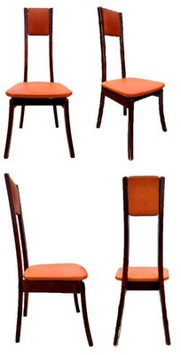 S11 Chairs by Angelo Mangiarotti, 1972, Set of 4-FIP-1141480