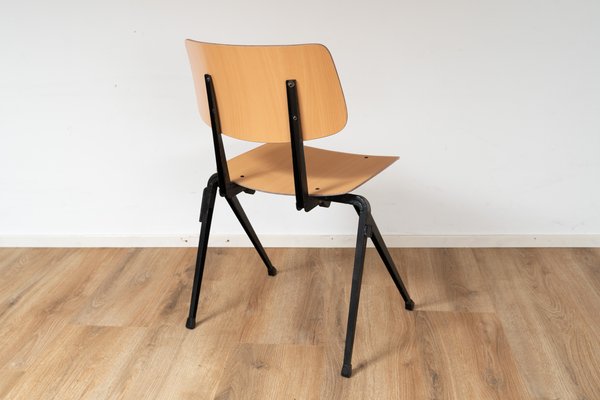 S17 Industrial Beech Chair from Galvanitas-GE-1065014