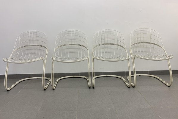 Sabrina Chairs by Gastone Rinaldi for Thema, 1970s, Set of 4-BGP-1173748