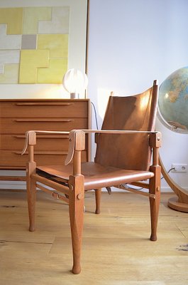 Safari Armchair by Wilhelm Kienzle for Wohnbedarf, 1950s-OV-1397330