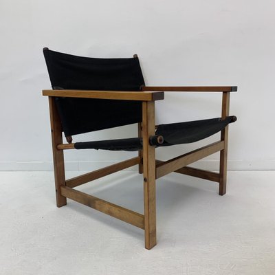 Safari Chair by Hyllinge Møbler, Denmark, 1970s-BGP-975129