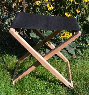 Safari Folding Chair by Mogens Koch for Interna, 1950s-LS-733427