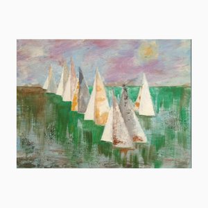 Sailing, 2000s, Watercolor-QOR-2023612