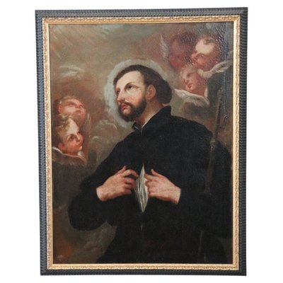 Saint Francesco Saverio, 1750, Oil on Canvas, Framed-DCO-1284299