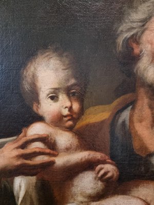 Saint Joseph with Child, 1750, Oil on Canvas-KSV-2043287