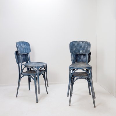 Salon De Provence Chairs by Gaston Viort, 1930s, Set of 4-NYF-2019027