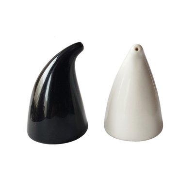 Salt and Pepper Shakers by Kaj Franck for Arabia, Finland, 1960s, Set of 2-NUX-1761198