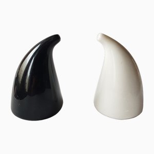 Salt and Pepper Shakers by Kaj Franck for Arabia, Finland, 1960s, Set of 2-NUX-1761198