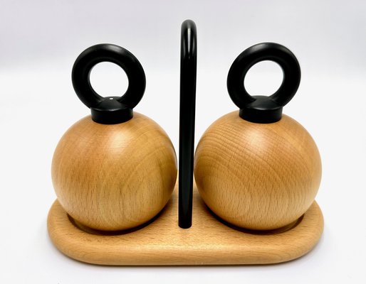 Salt & Pepper Mills Ball Boy by Richard Nissen & Carsten Jørgensen for Bodum Denmark, 1980s, Set of 3-ZCY-1744425