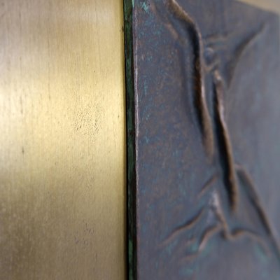 Salto Pilar De La Vega Martinez, Bronze Sculpture on Panel-NYF-2018846