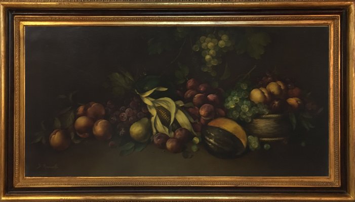 Salvatore Marinelli, Italian Still Life, 2007, Oil on Canvas, Framed-YUW-1298478