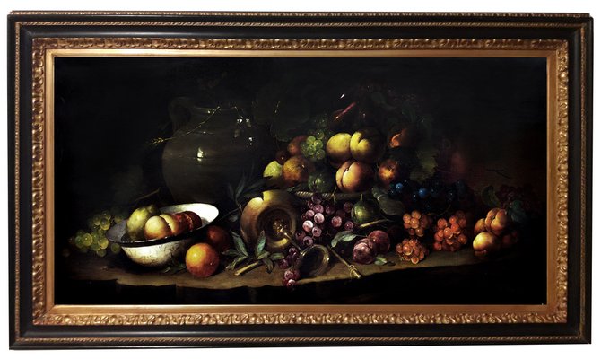 Salvatore Marinelli, Italian Still Life, 2008, Oil on Canvas, Framed-YUW-1297517