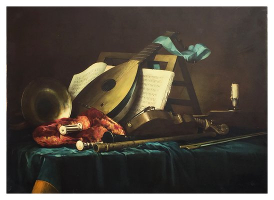 Salvatore Marinelli, Italian Still Life, 2010, Oil on Canvas, Framed-YUW-1298476