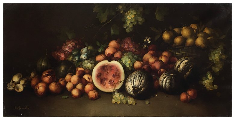 Salvatore Marinelli, Still Life, 2007, Oil on Canvas, Framed-YUW-1298465