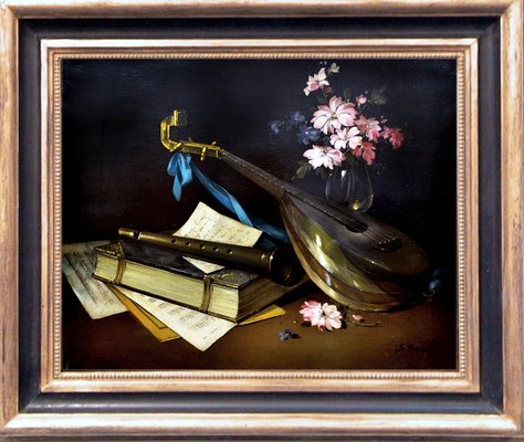 Salvatore Marinelli, Still Life, 2008, Oil on Canvas, Framed-YUW-1298455