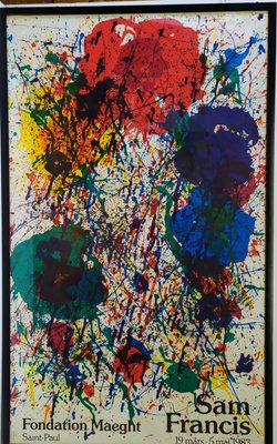 Sam Francis, Poster Lithograph, 1983-EI-1091729