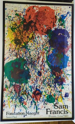 Sam Francis, Poster Lithograph, 1983-EI-1091729