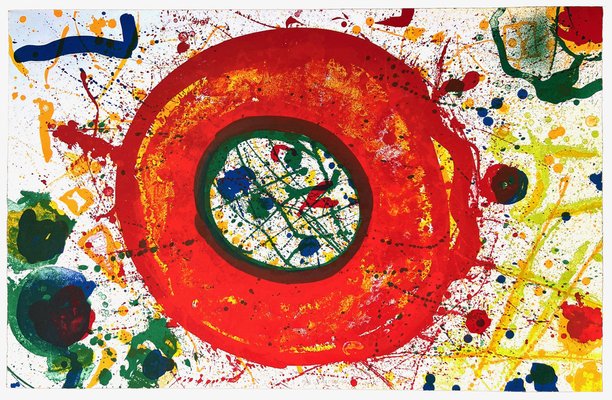 Sam Francis, Untitled, 1992, Original Lithograph-ZCI-1377758