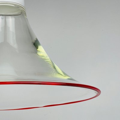 Samanta Pendant Lamp in Murano Glass attributed to Roberto Pamio for Leucos, Italy, 1970s-WQC-1716694