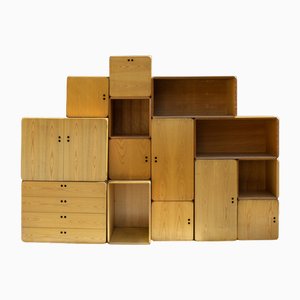 Samara Series Shelves by Derk Jan De Vries for Maisa, 1977, Set of 14-VCV-1732252