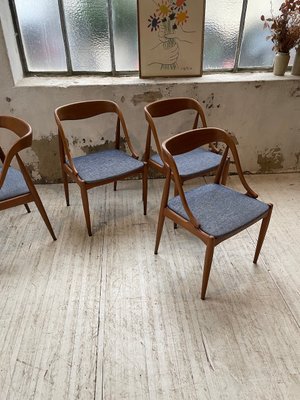 Samcom Dining Chairs by Johannes Andersen for Udulm, 1960s, Set of 6-LCU-2024752