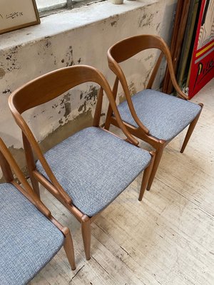 Samcom Dining Chairs by Johannes Andersen for Udulm, 1960s, Set of 6-LCU-2024752