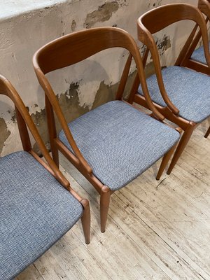 Samcom Dining Chairs by Johannes Andersen for Udulm, 1960s, Set of 6-LCU-2024752