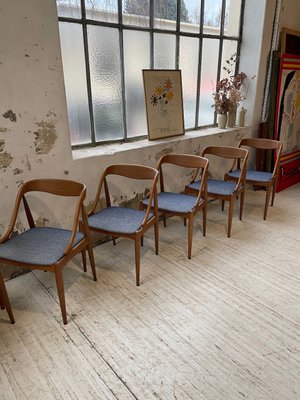 Samcom Dining Chairs by Johannes Andersen for Udulm, 1960s, Set of 6-LCU-2024752