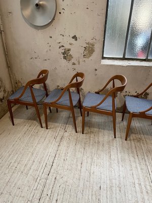 Samcom Dining Chairs by Johannes Andersen for Udulm, 1960s, Set of 6-LCU-2024752