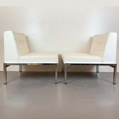 Samourai Low Lounge Chairs by Joseph-André Motte for Airborne, 1970s, Set of 2-DX-1774089