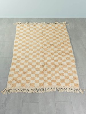 Sand Check II Berber Rug, 2010s-GPP-1402546