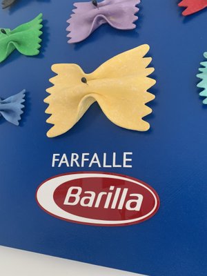 Santo Allego, Farfalle Barilla, Painted Terracotta Applied on Panel, 2015-QMZ-1770510